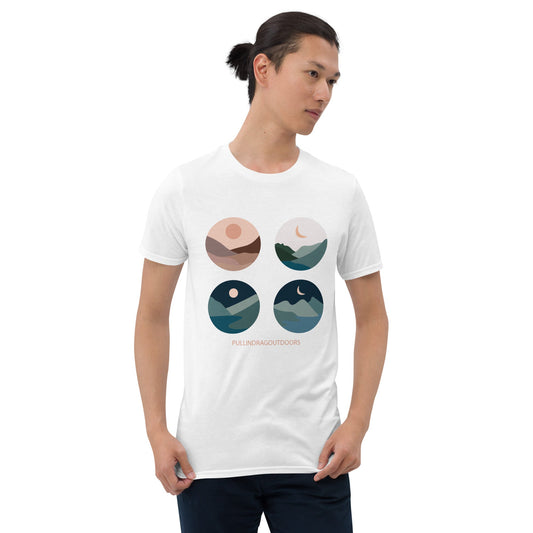 The Perfect Outdoor Companion: Discover the Four Circle Mountain Horizon T-shirt