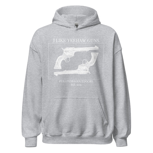 Top 5 Reasons Why Every Big Iron Enthusiast Needs a Cowboy Revolver Hoodie