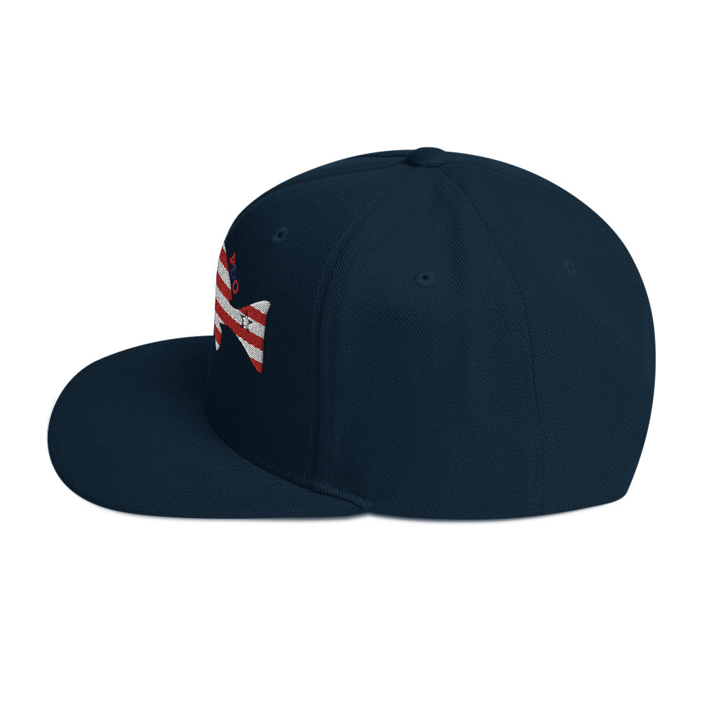 Freedom Fin Navy Blue Redfish Patriot Cap