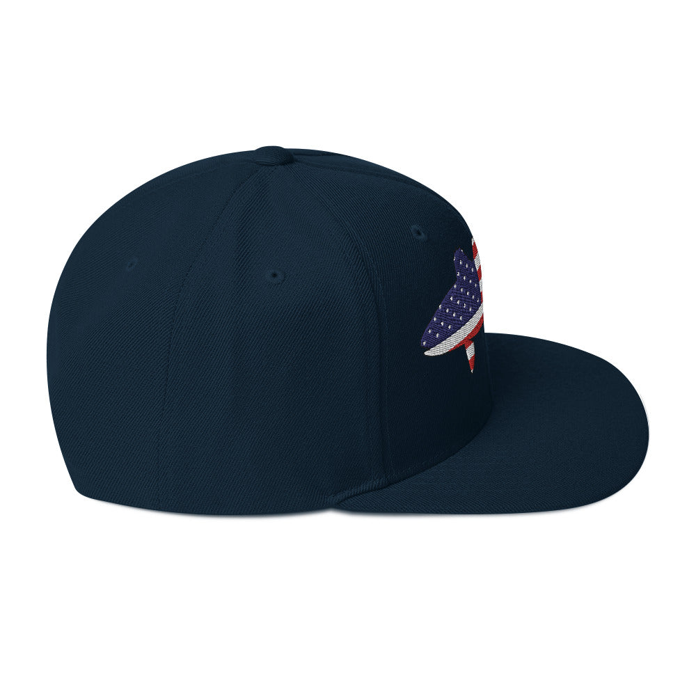 Freedom Fin Navy Blue Redfish Patriot Cap