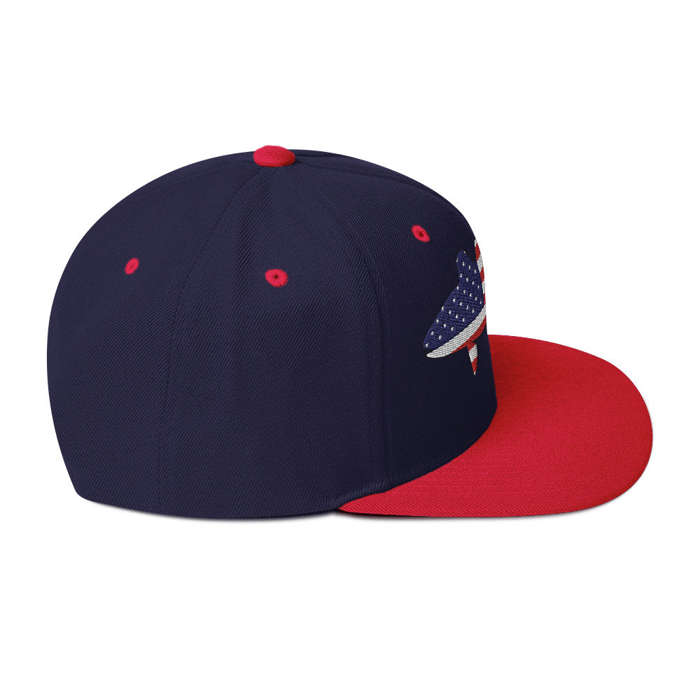 Freedom Fin Navy Blue Redfish Patriot Cap