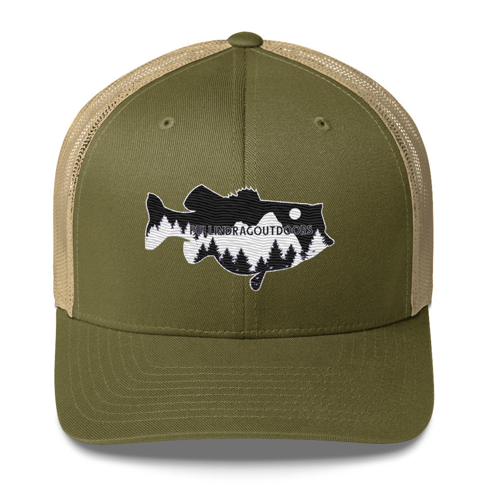 Bass Mountain Trucker Hat