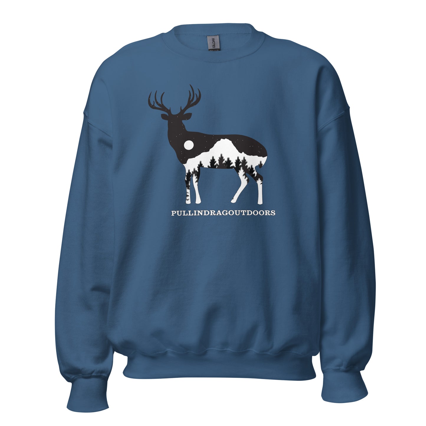 Whitetail Buck Summit Serenity Athletic Sweatshirt