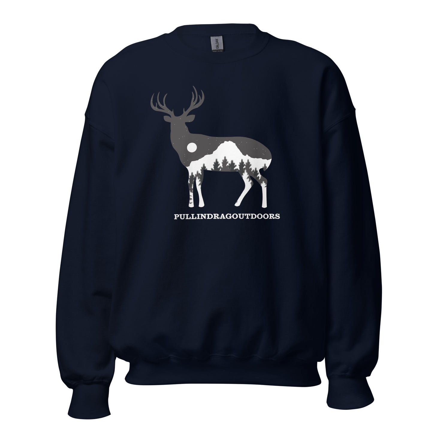 Whitetail Buck Summit Serenity Athletic Sweatshirt