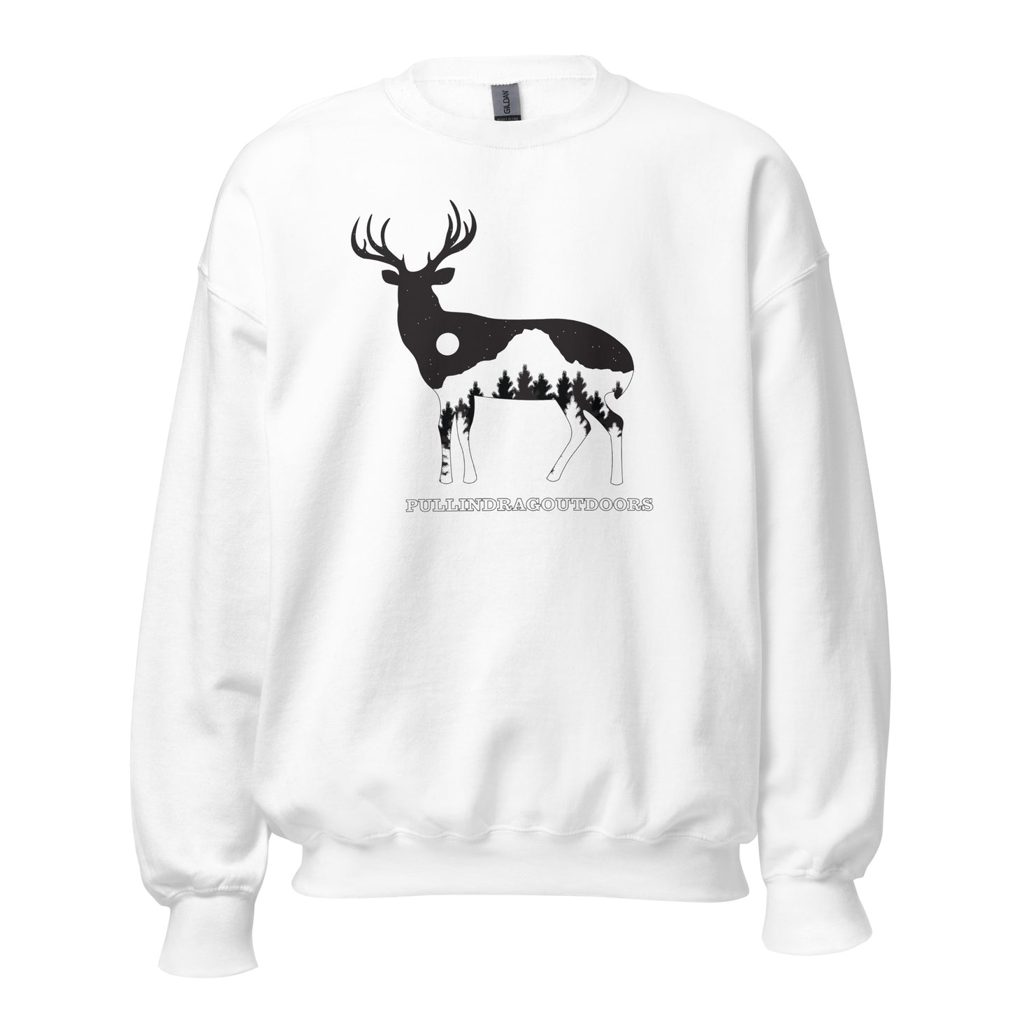 Whitetail Buck Summit Serenity Athletic Sweatshirt