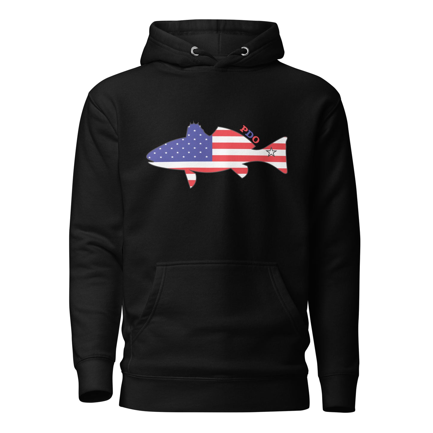 Freedom Fin Redfish Patriot Hoodie