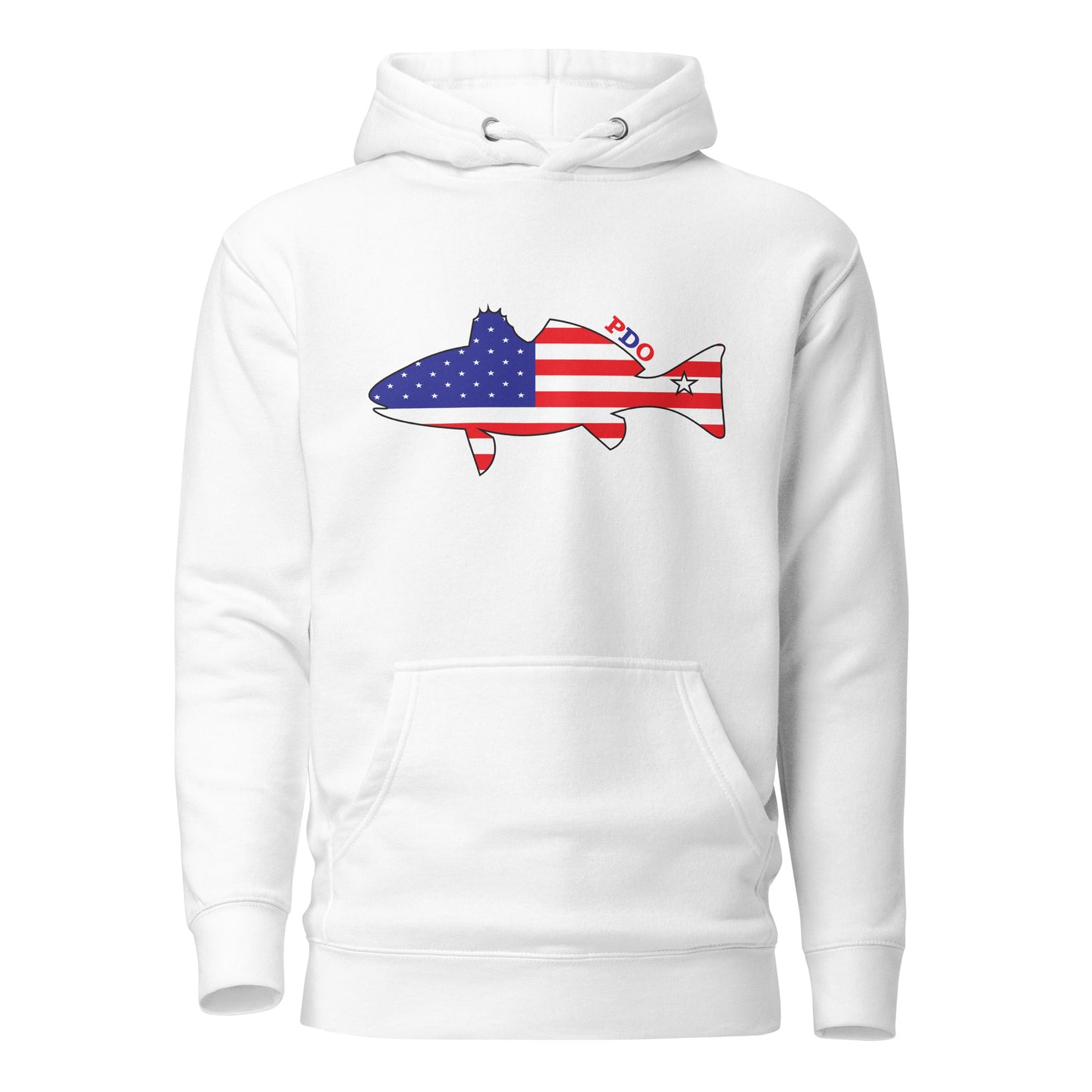 Freedom Fin Redfish Patriot Hoodie